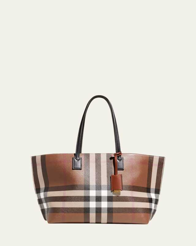 Check E-Canvas Tote Bag